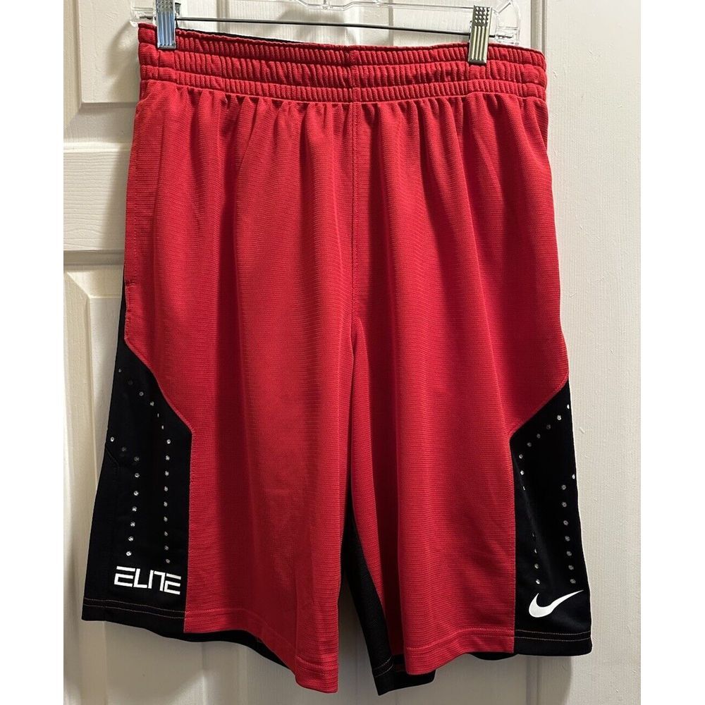 Nike Elite Liftoff Dri-Fit Basketball‎ Shorts U Red/Black Men's Med UGA Dawgs